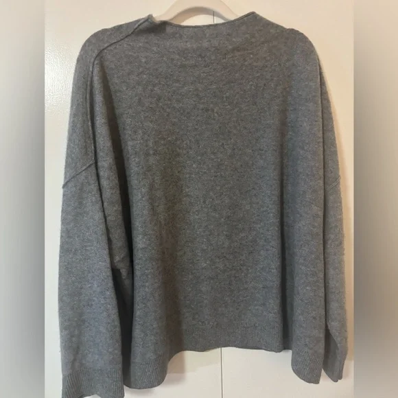 PILCRO Alani 100% Cashmere Mock Neck Dolman Sweater 2XL GUC - Picture 3 of 6